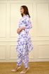 Hania Pastel Floral Pakistani Kurta Set